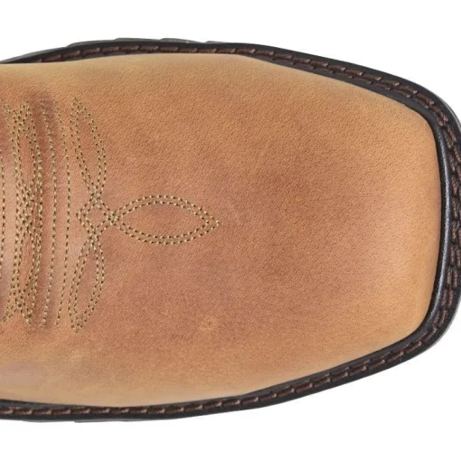 Double H Men's Oatman 11" CT Waterproof Western Work Boot -Brown- DH5430