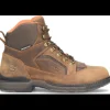Double H Men's Phantom Rider Brigand 6" Comp Toe WP Lacer Work Boot -Brown- DH5424