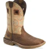 Double H Men's Phantom Rider Clem 11" Square Toe Western Work Boot - Brown - DH5361