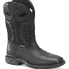 Double H Men's Phantom Rider Shadow 11" WP Roper Work Boot -Black- DH5381
