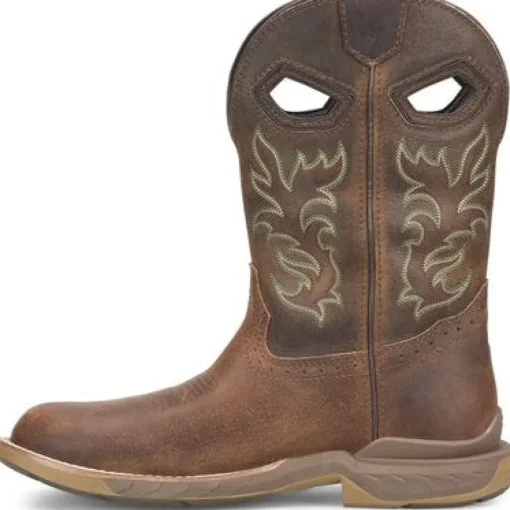 Double H Men's Phantom Rider 11" WP Comp Toe Work Boot -Brown- DH5383