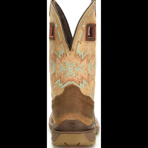 Double H Men's Phantom Rider Clem 11" Square Toe Western Work Boot - Brown - DH5361