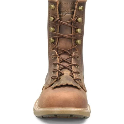 Double H Men's Phantom Rider Raid 8" Composite Toe Lacer Work Boot -Brown- DH5393