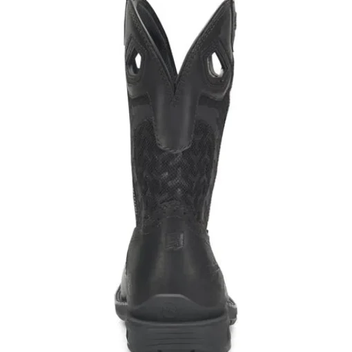 Double H Men's Phantom Rider Shadow 11" WP Roper Work Boot -Black- DH5381