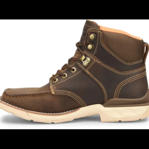 Double H Men's Phantom Rider Brunel 6" Comp Toe Western Work Boot - Brown - DH5375