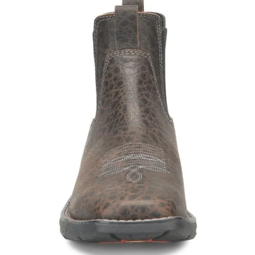 Double H Men's Phantom Rider Crestone 6" Romeo Work Boot -Brown- PH5008
