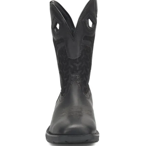 Double H Men's Phantom Rider Shadow 11" WP Roper Work Boot -Black- DH5381