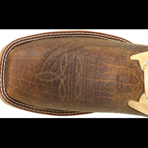 Double H Men's Phantom Rider Clem 11" Square Toe Western Work Boot - Brown - DH5361