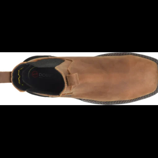 Double H Men's Phantom Rider Heisler 5" Square Toe Western Work Boot- Brown - DH5363