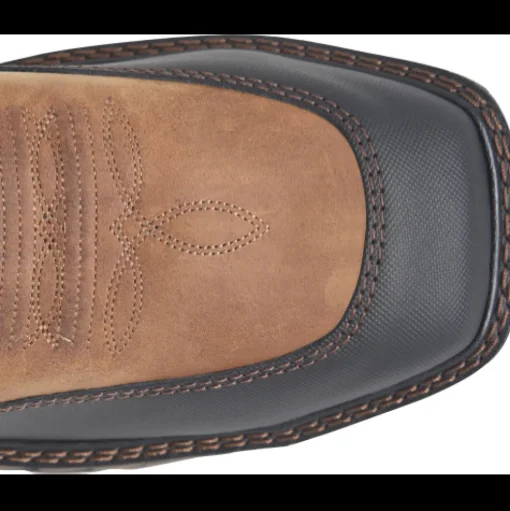 Double H Men's Rebunke 11" ST Waterproof Lug Roper Work Boot - Brown - DH5397