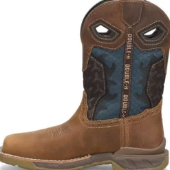 Double H Women's Phantom Rider Watcher 10" WP Comp Toe Roper Work Boot -Brown- DH5392
