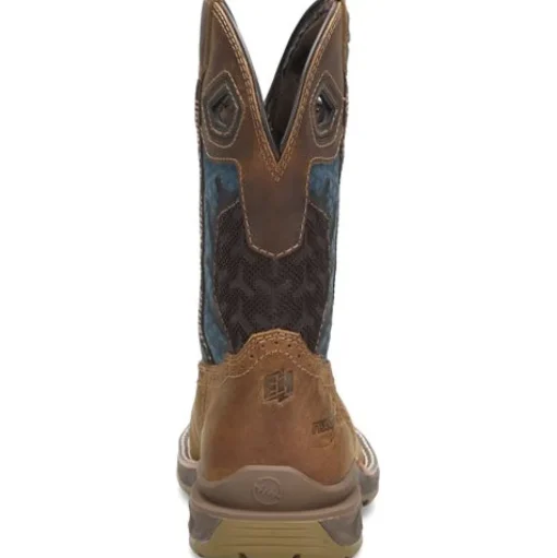 Double H Women's Phantom Rider Watcher 10" WP Comp Toe Roper Work Boot -Brown- DH5392