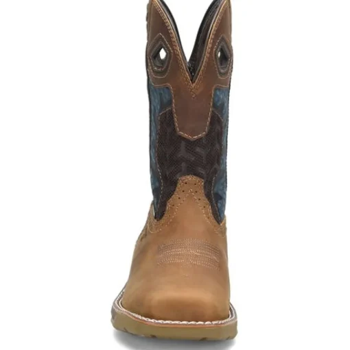 Double H Women's Phantom Rider Watcher 10" WP Comp Toe Roper Work Boot -Brown- DH5392