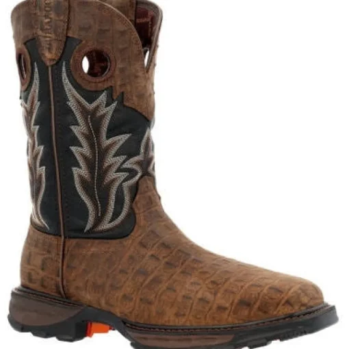 Durango Men's Maverick Xp 11" ST Western Work Boot -Brown- DDB0456