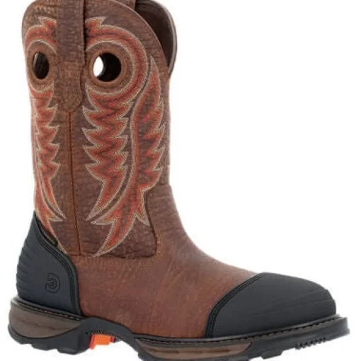 Durango Men's Maverick Xp 11" WP Western Work Boot -Burlywood- DDB0425