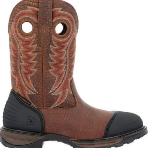 Durango Men's Maverick Xp 11" WP Western Work Boot -Burlywood- DDB0425