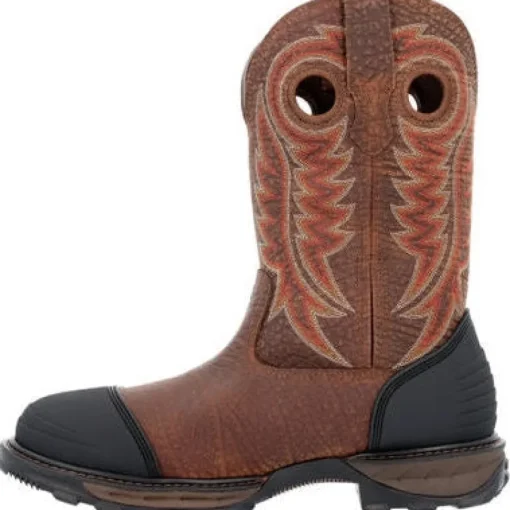 Durango Men's Maverick Xp 11" WP Western Work Boot -Burlywood- DDB0425