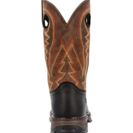 Durango Men's Maverick XPâ„¢ 11" Slip Resist Western Boot -Onyx- DDB0402