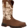 Durango Men's Ranger Xp 11" Steel Toe WP Western Work Boot -Brown- DDB0459
