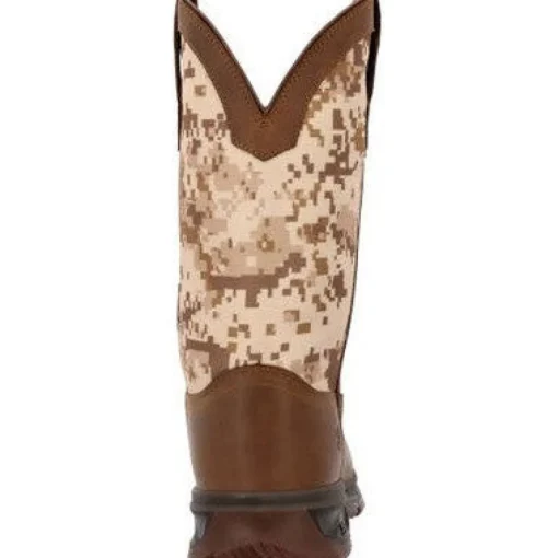 Durango Men's Ranger Xp 11" Steel Toe WP Western Work Boot -Brown- DDB0459
