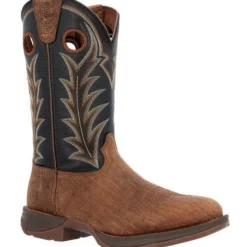 Durango Men's Rebel 12" Round Toe Western Work Boot -Oak Bark- DDB0428