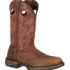 Durango Men's Rebel 12" Soft Toe Saddle Western Classic Boot- Brown- DB5474