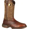 Durango Men's Rebel 12" Soft Toe Saddle Western Classic Boot- Sunset Brown- DB5468