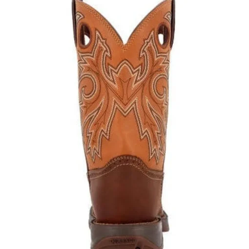 Durango Men's Rebel 11" Soft Toe Saddle Up Western Classic Boot- Brown- DB4442