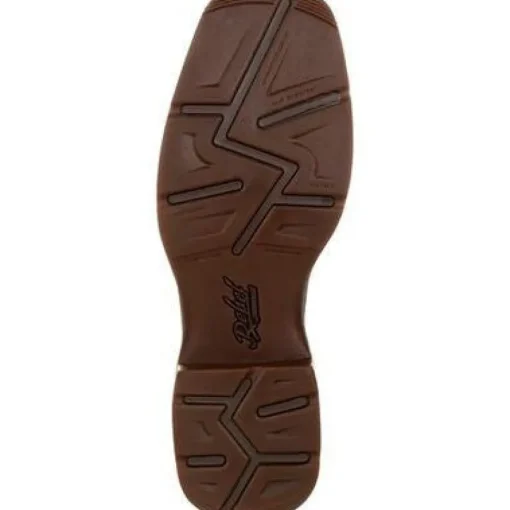 Durango Men's Rebel 12" Soft Toe Pull On Western Classic Boot- Coffee- DB5416