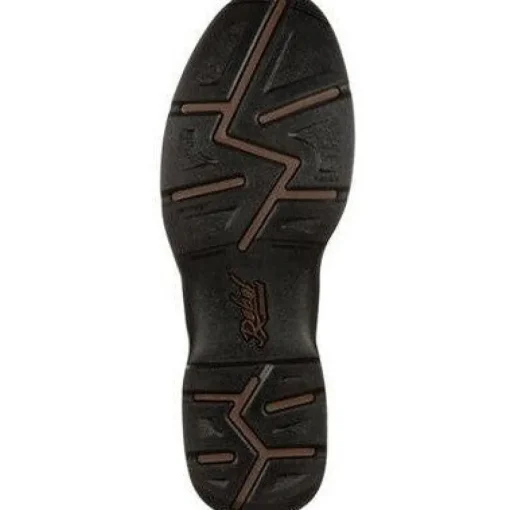 Durango Men's Rebel 12" Soft Toe Saddle Western Classic Boot- Brown- DB5474