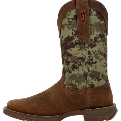 Durango Men's Rebel 12" Sqr Toe Pull-On Western Classic Boot - DDB0329