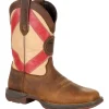 Durango Men's Rebel 11" Square Toe Western Boot - Brown - DDB0233