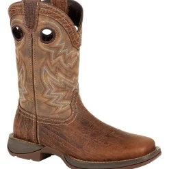 Durango Men's Rebel 11" Square Toe Western Boot- Trail Brown - DDB0271
