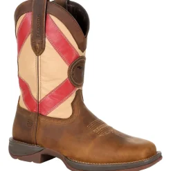 Durango Men's Rebel 11" Square Toe Western Boot - Brown - DDB0233
