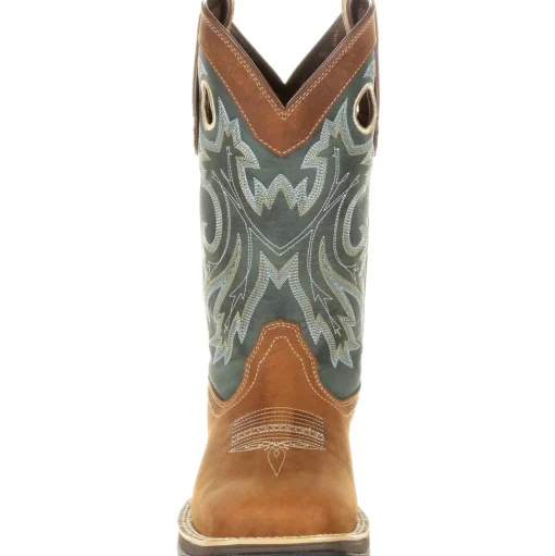 Durango Men's Rebel 12" Square Toe Pull-On Western Boot- Clover DDB0131