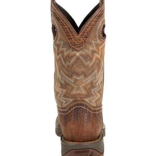 Durango Men's Rebel 11" Square Toe Western Boot- Trail Brown - DDB0271