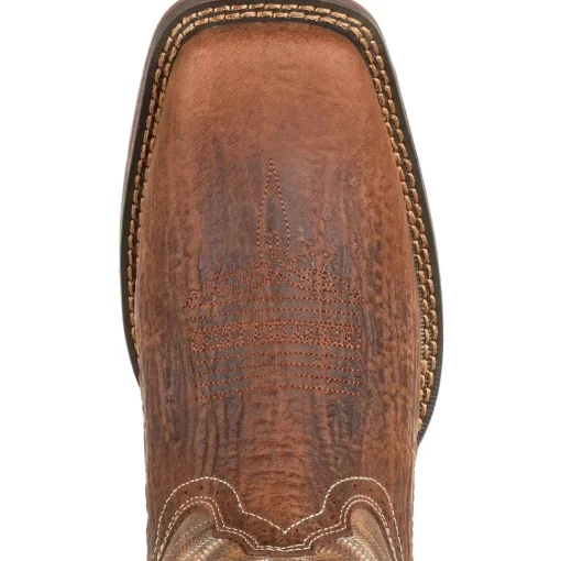 Durango Men's Rebel 11" Square Toe Western Boot- Trail Brown - DDB0271