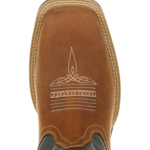 Durango Men's Rebel 12" Square Toe Pull-On Western Boot- Clover DDB0131