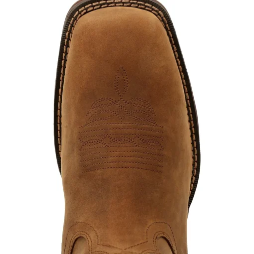 Durango Men's Rebel™ 12" Square Toe WP Western Boot - Russet - DDB0361