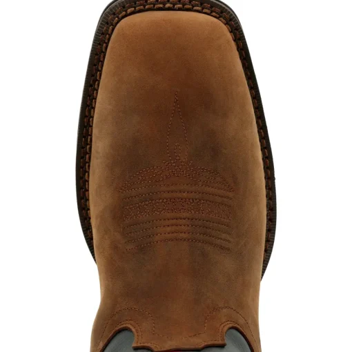 Durango Men's Rebel™ 11" Square Toe Pull-On Western Boot Brown DDB0346