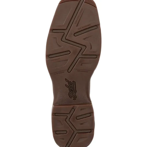 Durango Men's Rebel™ 12" Square Toe WP Western Boot - Russet - DDB0361