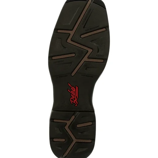 Durango Men's Rebel™ 11" Square Toe Pull-On Western Boot Brown DDB0346