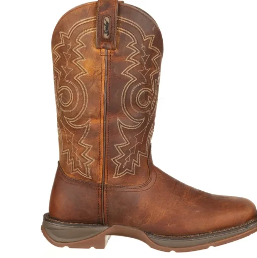 Durango Men's Rebel 12" Steel Toe Pull-On Western Work Boot - DB4343