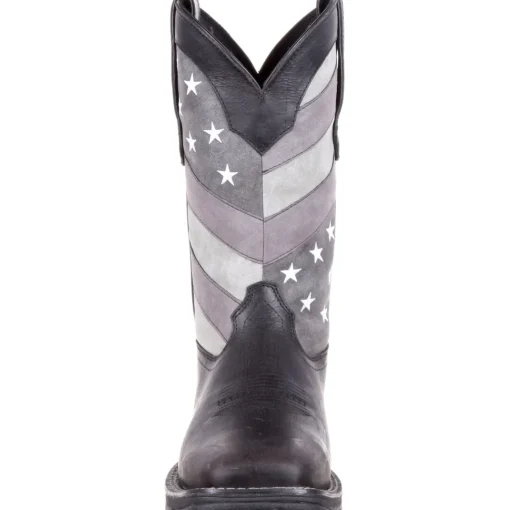 Durango Men's Rebel Faded Flag 12" Square Toe Western Boot - DDB0125