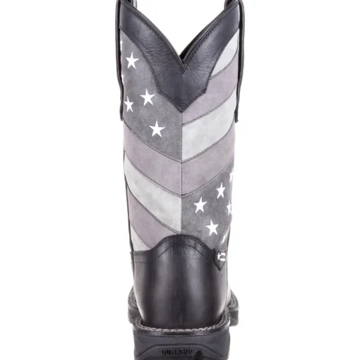 Durango Men's Rebel Faded Flag 12" Square Toe Western Boot - DDB0125