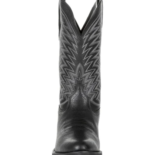 Durango Men's Rebel Frontier 12" R-Toe Western Boot - Black - DDB0241