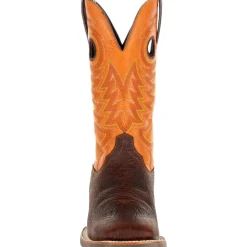 Durango Men's Rebel Pro 12" Square Toe Western Boot - Orange - DDB0230