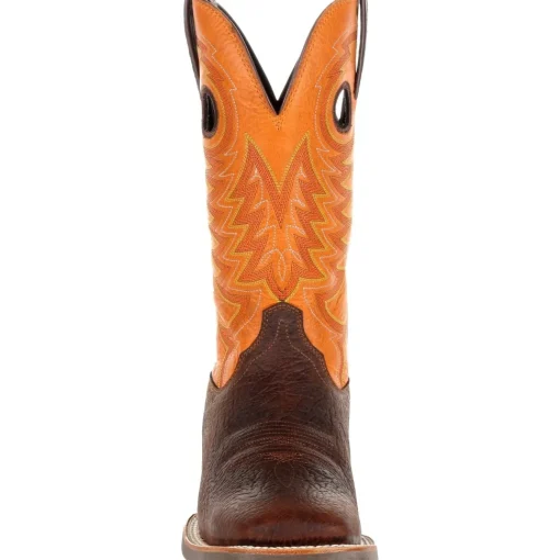 Durango Men's Rebel Pro 12" Square Toe Western Boot - Orange - DDB0230