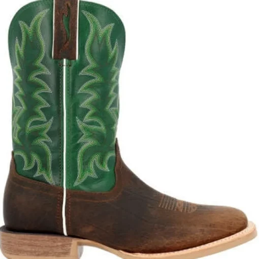 Durango Men's Rebel Pro 11" ST Evergreen Western Boot -Bridle Brown- DDB0461