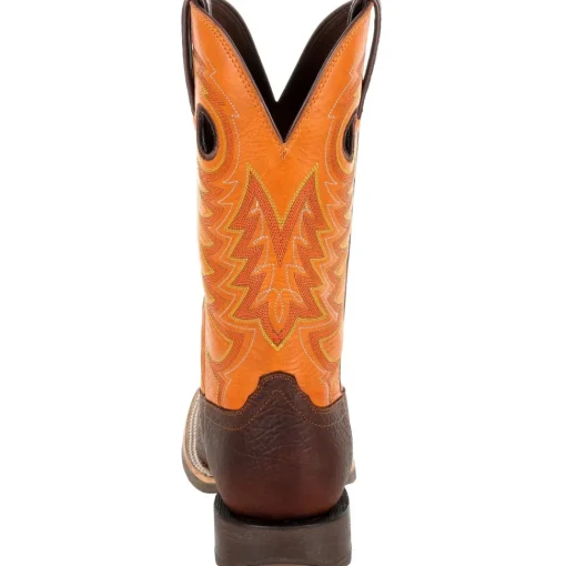 Durango Men's Rebel Pro 12" Square Toe Western Boot - Orange - DDB0230